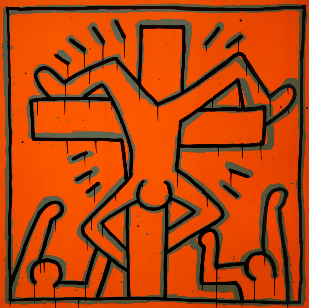 Keith Haring, Symbole, Zeichen, Albertina
