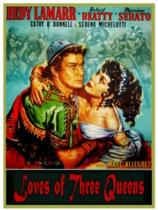 Hedy Lamarr Pionierin von Bluetooth, Wlan, Aspen, Orgasmus im Film loves of three queens